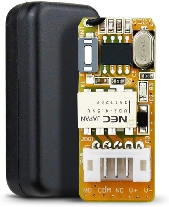 DC 5V 6V 9V 12V Wireless Control Switch 433mhz Remote Relay Latching Switch, 12V Long Range Remote Transmitter and Receiver for Indoor and Outdoor Use