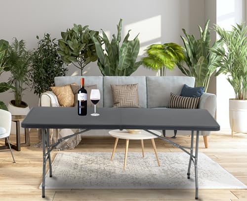 6 Foot Portable Folding Table for Outdoor Activities