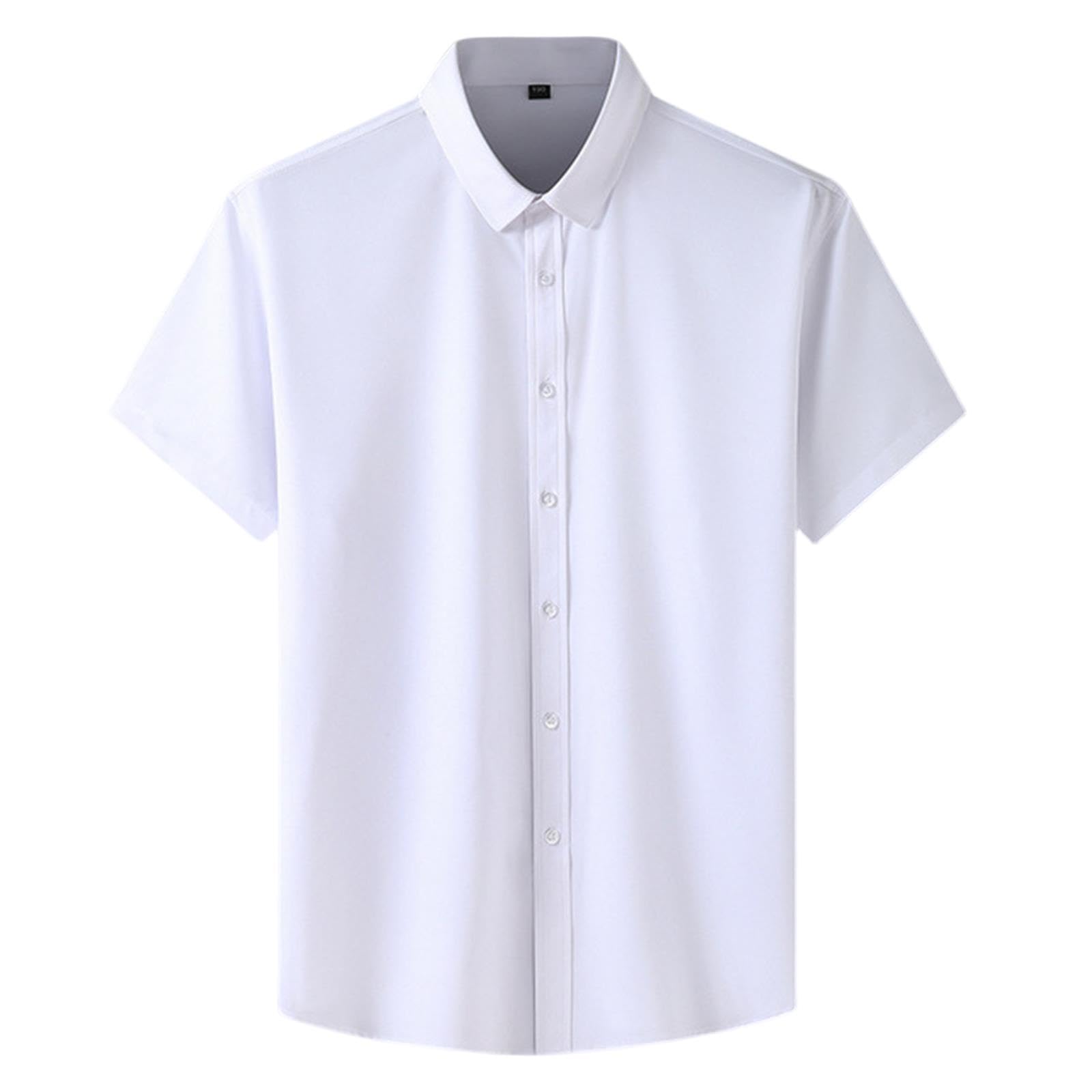 NOGRAX T-shirty męskie 10Xl 8XL 7XL letnia męska koszula z krótkim rękawem w jednolitym kolorze plus size luźna elastyczność na co dzień