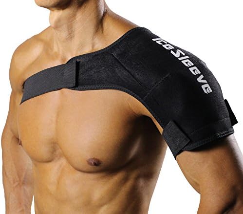 IceSleeve Shoulder Cold Packs, Black