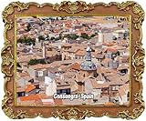 consuegra toledo mapa Este producto se puede fijar a cualquier superficie plana ferrosa o magnética, no solo refrigeradores, como una pizarra blanca o una puerta de hierro, etc.