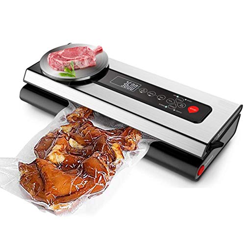 ZGYQGOO Mini-Haushalts-Vakuumierer Lebensmittel-Vakuum-Konservierungsmaschine Professional mit integriertem…