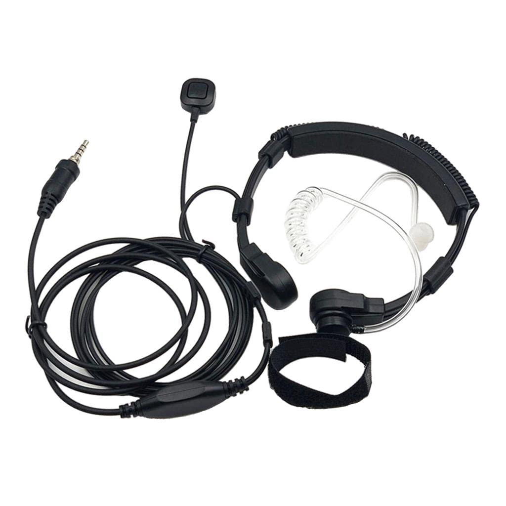 CLUB BOLLYWOOD BNF®Throat Mic Earpiece for Yaesu Vertex Radio VX-6E VX-6R VX-7E VX-7R VX-170|1x Throat Mic Earpiece Headset|Consumer Electronics-image-48