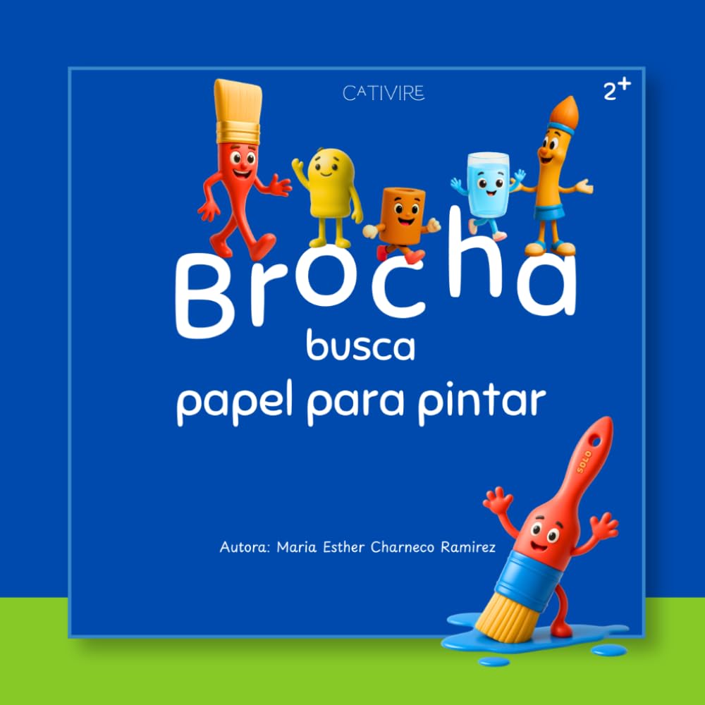 Brocha busca papel para pintar