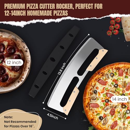 Gicyiit Rocker Pizza Cutter