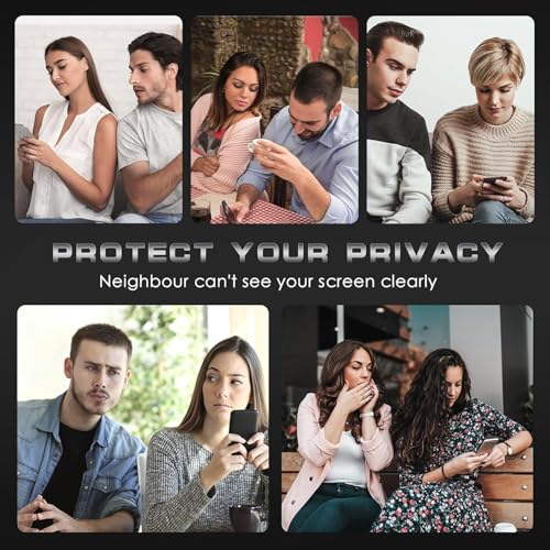 Image of WonRia 2+2 Pack - Privacy Tempered Guard for OnePlus 15 5G [FingerPrint Unlock] with 3D Camera Glass Protector Screen Guard Protector | Anti-Spy - Installation Kit