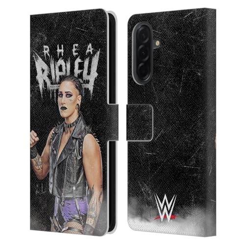 Étui Samsung Galaxy A36 5G WWE Rhea Ripley housse portefeuille cuir pour le quotidien