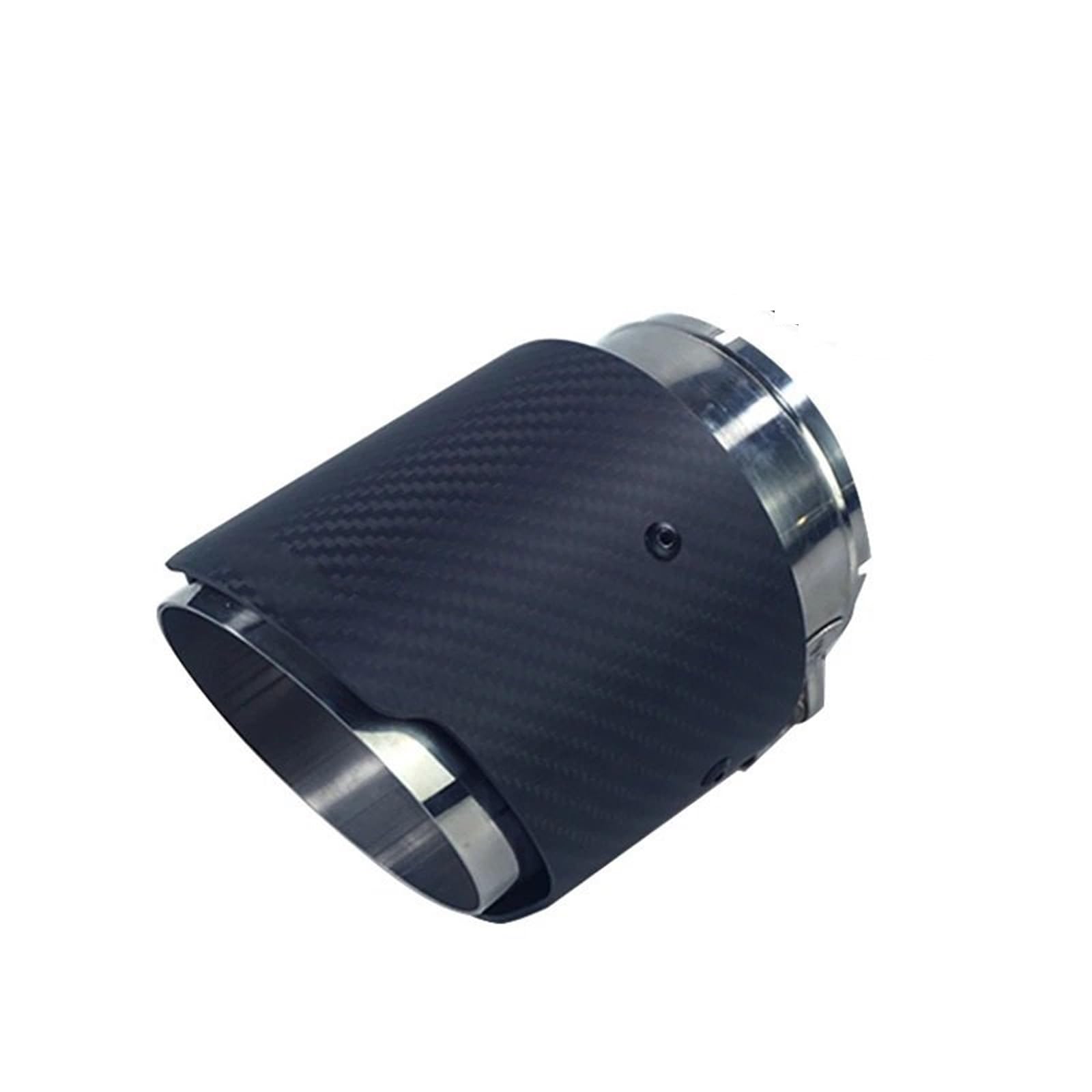 końcówka wydechu 1 sztuka Carbon Exhaust Tips For Mazda CX-5 CX-4 CX-3 for Axela for Pipe Modified Decorative Tail Tip układ wydechowy samochodowy(SILIVER)