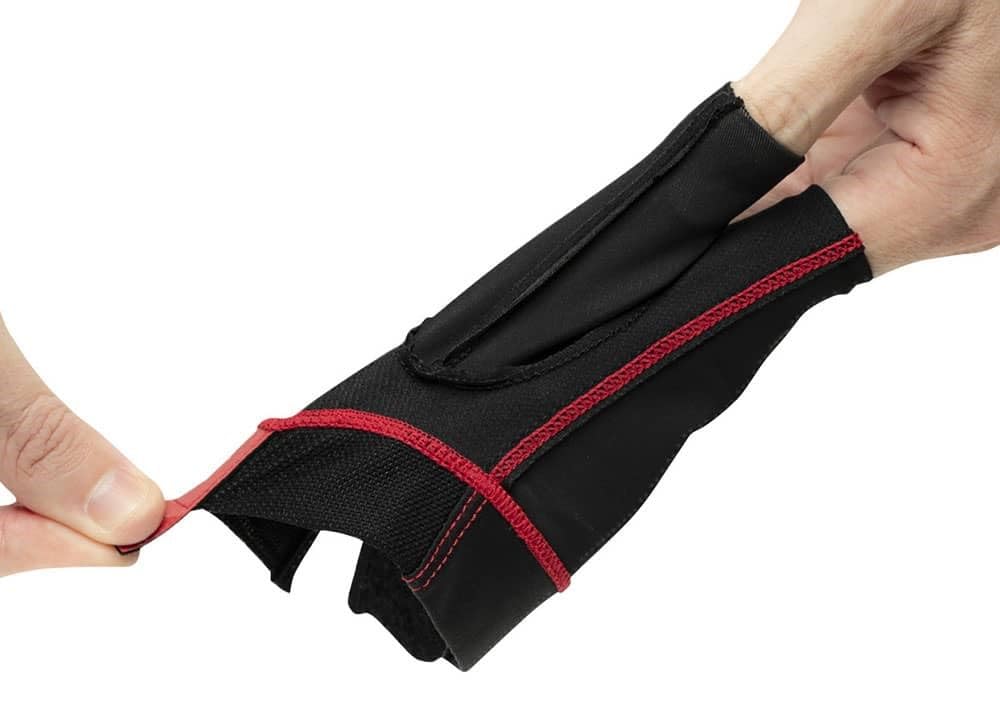 Cuetec Billardhandschuh Achse Schwarz Rechtshänder XL