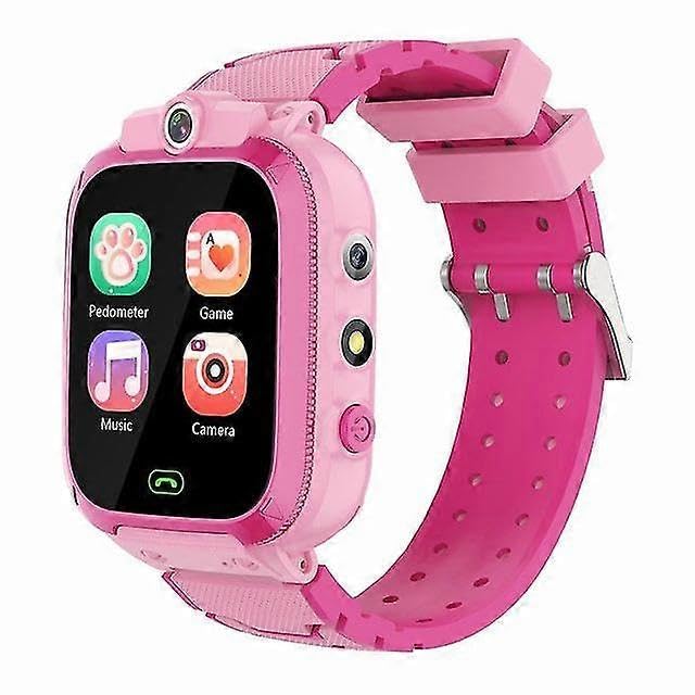 JOYHAPPST Reloj inteligente para niños y niñas, pantalla táctil HD de 1.44 pulgadas, 14 juegos de rompecabezas, video musical