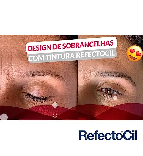 Kit Refectocil 1 Tinta + 1 Oxidante N°3.1 Castanho Claro + Acessórios