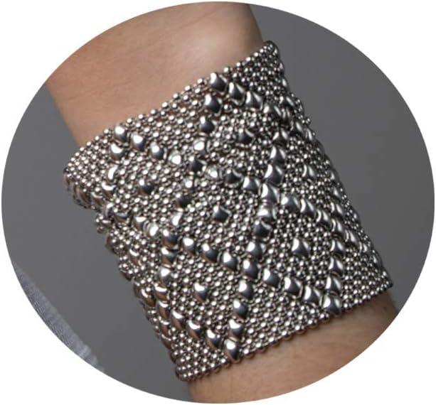 B26-N Chrome Finish Bracelet - Liquid Metal by Sergio Gutierrez