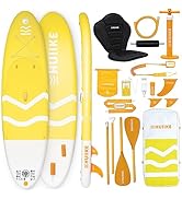 Inflatable Paddle Board with Premium Accessories - HUIIKE | Inflatable Paddle Boards for Adults w...