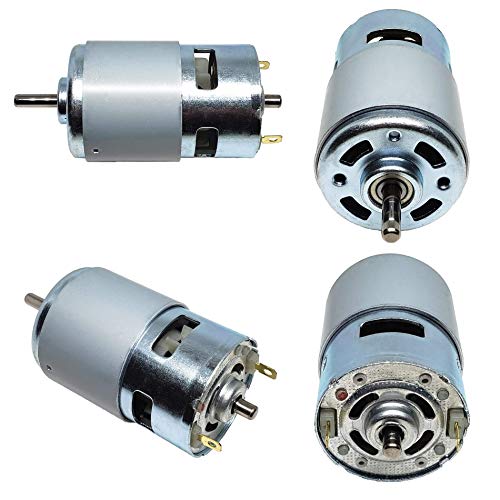 775 Dc Motor Dc 12V 7500-15000Rpm & Bracket High Speed Large Torque Low Noise Gear Motor Electronic Component Motor Perfect For Diy Electric Power Tools #TOP3
