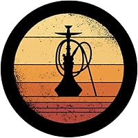 Vista 3 de Shisha Retro Sunset Shisha Bar PopSockets Swappable PopGrip