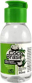 Óleo Coco Brasil Coco E Babosa Brasil 60Ml, Gota Dourada