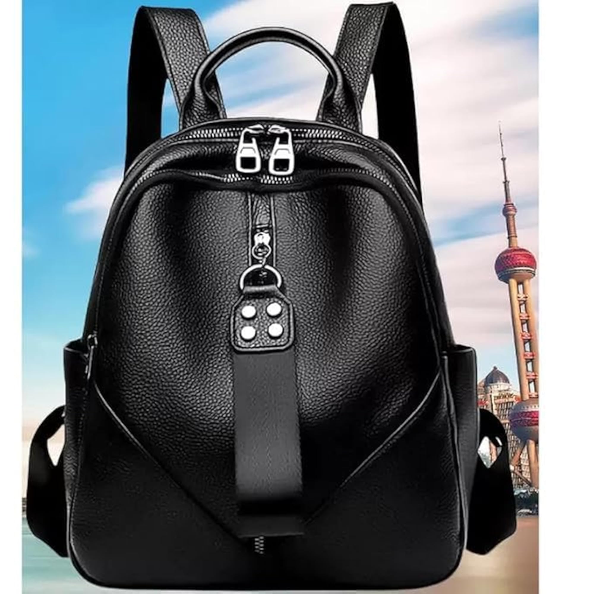Fashionable Waterproof Backpack for Women & Girls