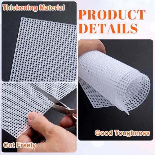 Image of Pndeyo 2 Sheets White Fursuit Eyes Mesh, Waterproof PVC Eye Mesh Sheet, Printable Blank Plastic Canvas for Furry Cosplay Props Fursuits Handicrafts Making