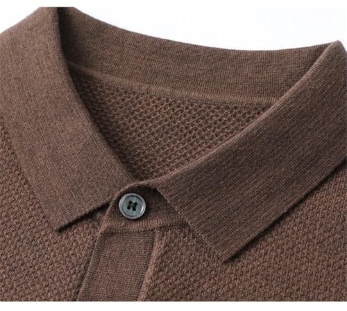 Men's Fall Warm Long-Sleeved Sweater Daily Commute Stretchable Pullover2