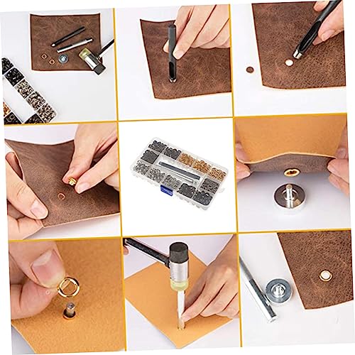 Œillets pour sacs et vêtements aération avec kit de pose pour cuir - 3