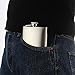 3 Pcs 8 oz Hip Stainless Steel Flask & Funnel Set by QLL, Easy Pour Funnel is Included, Perfect Flask that Fits Great in Jacket Pockets and Pants