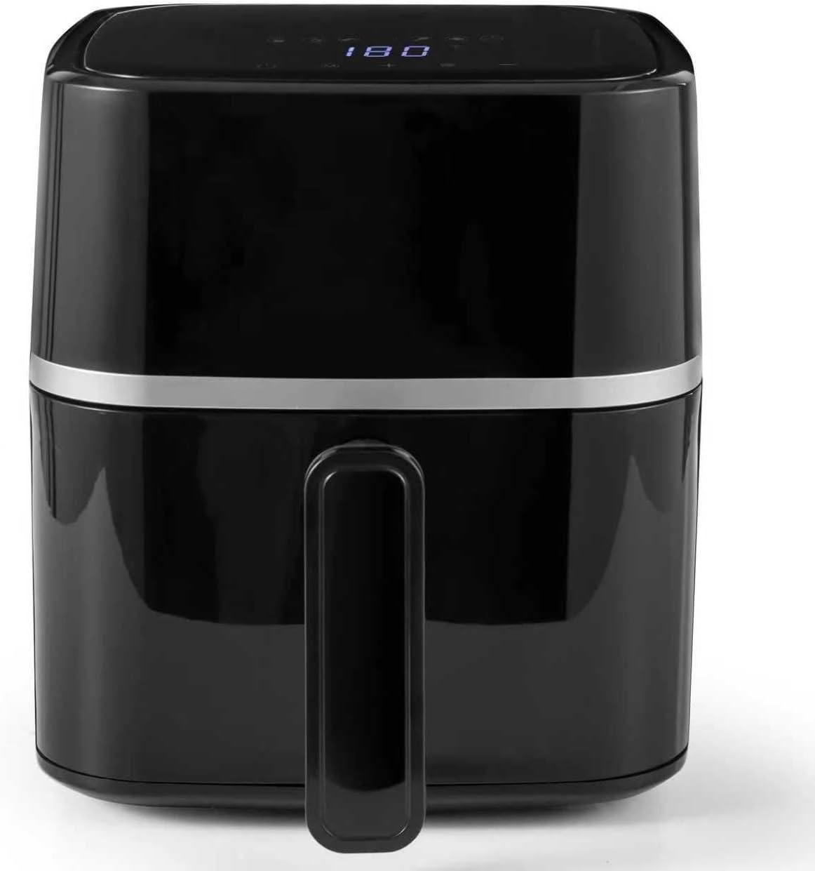 Vencier 2.8L Air Fryer 1000W, 220-240V Compact Healthy Fryer with LED Touchscreen, Dishwasher Safe Basket, Low Oil Cooking, Quiet & Energy Saving, Ideal for 1–3 Servings, Small Kitchen & Caravan