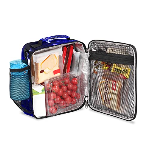 Fantasy Star Insulated Lunch Bag Women Reusable Lunch Tote Bag For Men Adult Adjustable Shoulder Strap Cooler Lunch Box For Work Office Picnic Travel #TOP1