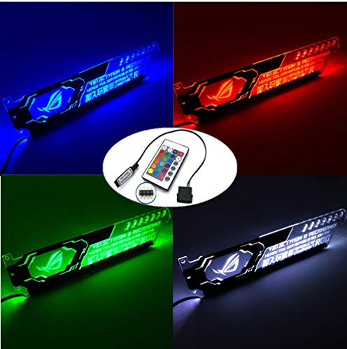 Graphics Bracket    Metall - Grafikkarte    Lampe   Licht    Gpu Bracket 12V RGB / 5V A- Streamers-12V_RGB () Silver_Bracket