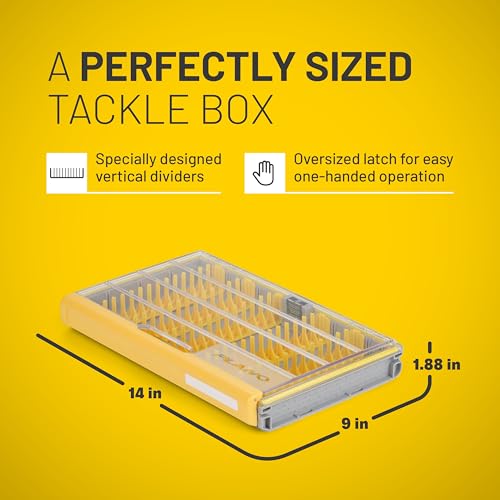 Image of Plano EDGE Master Jig /Bladed Jig Box, Transparent /Yellow