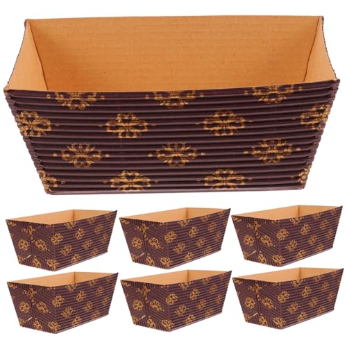Catálogo de Panque más recomendados. 41 HEALLILY 25 Moldes De Papel Para Pan Y Pasteles Apilables Resistentes a Altas Temperaturas Para Hornear Y Almacenar Postres Tartas Y Pan