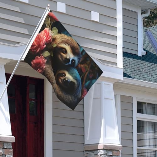 Drapeau robuste pour extérieur résistant à tous les temps avec œillets solides