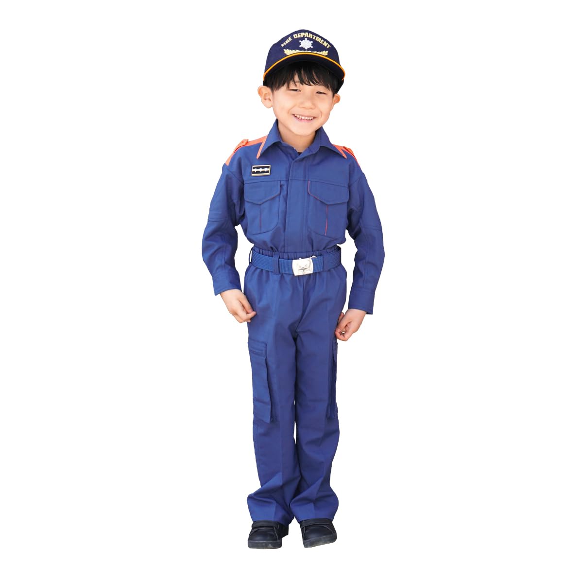 Amazon.co.jp: F.D.Kid's 子供用消防吏員活動服 消防 本格仕様