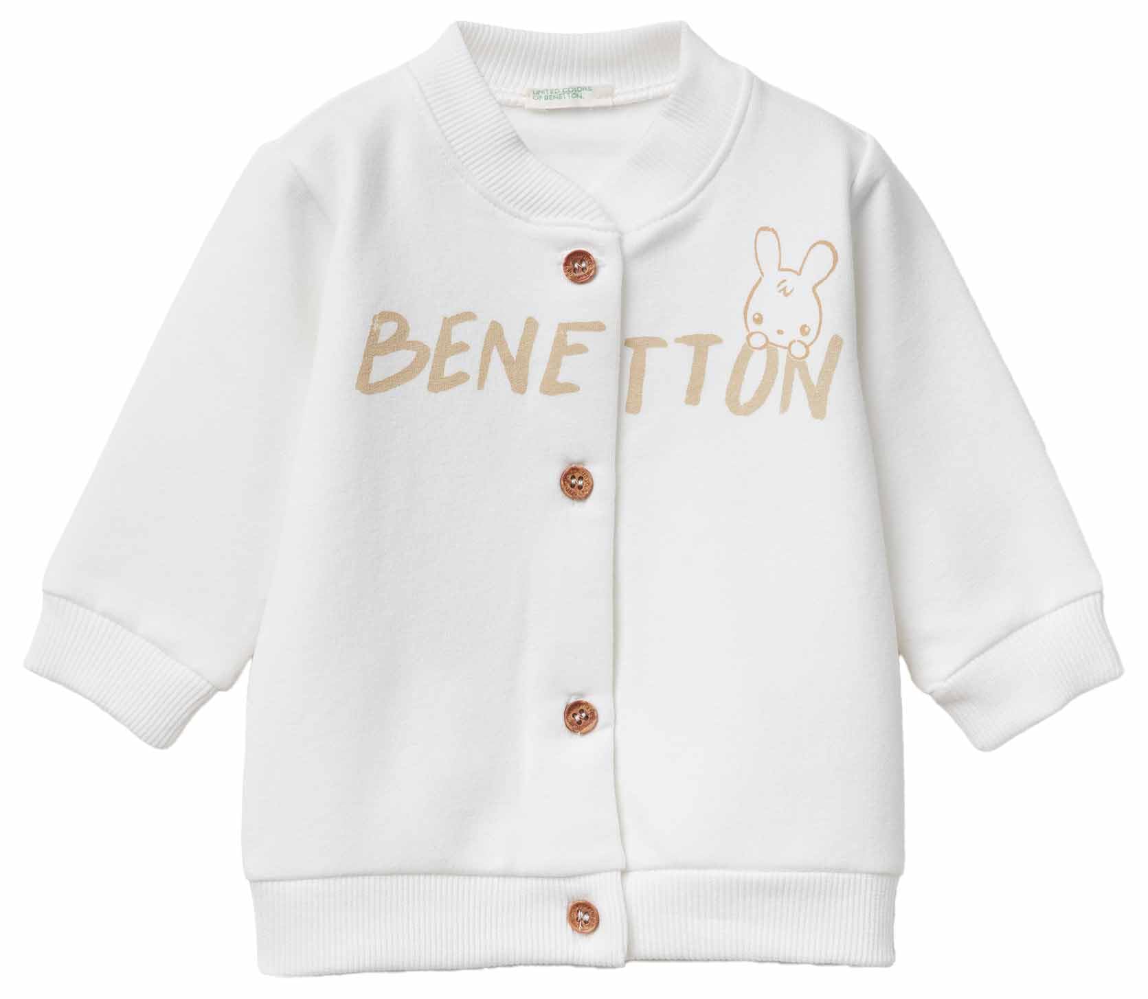 United Colors of Benetton Baby - Jungen Giacca M/L 3k1ca501s Strickjacke