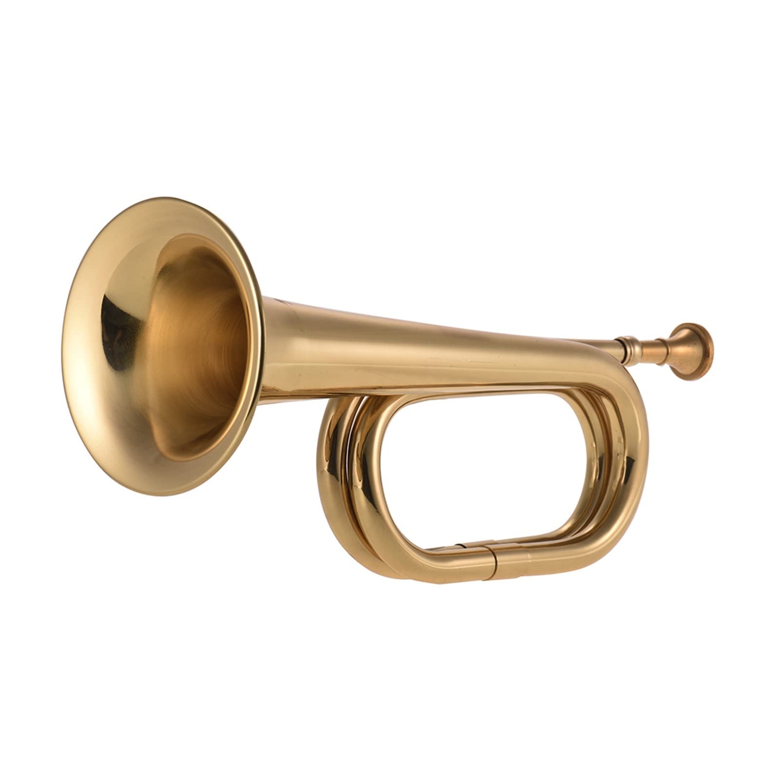 VSOLS B Flat Trompete Messing mit Mundstück for Schulbandorchester (Color : Gold)