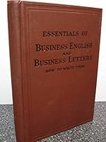 Essentials of Business English and Business Letters. How to Write Them B000K08NPO Book Cover
