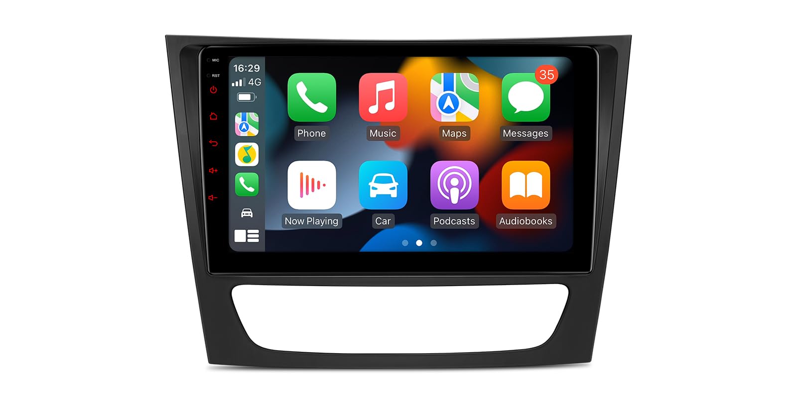 XTRONS IAP92M211S main user interface with navigation