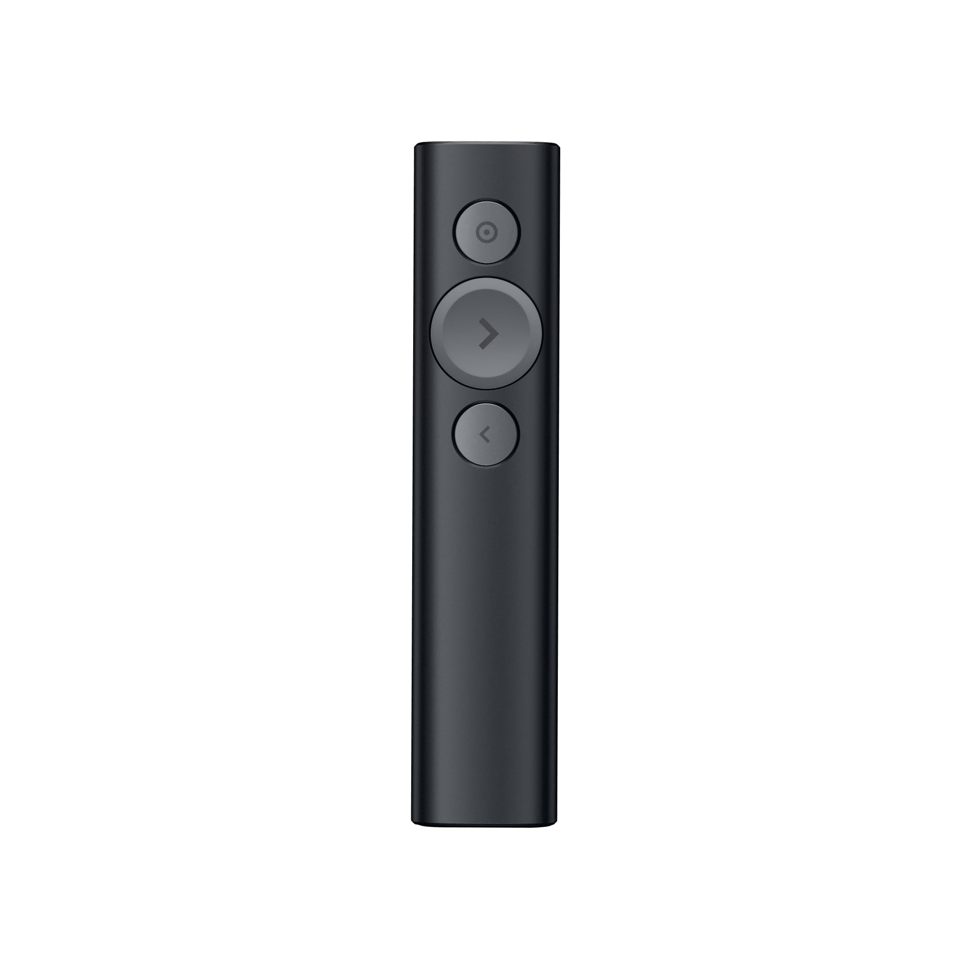 logitech spotlight presentation remote - universal wireless presentation clicker with laser pointer advanced digital highlighting bluetooth 30 m range and quick charging - black