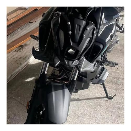 Moto downforce frontal spoiler MT-07 aileron carbone 21-23 - 7