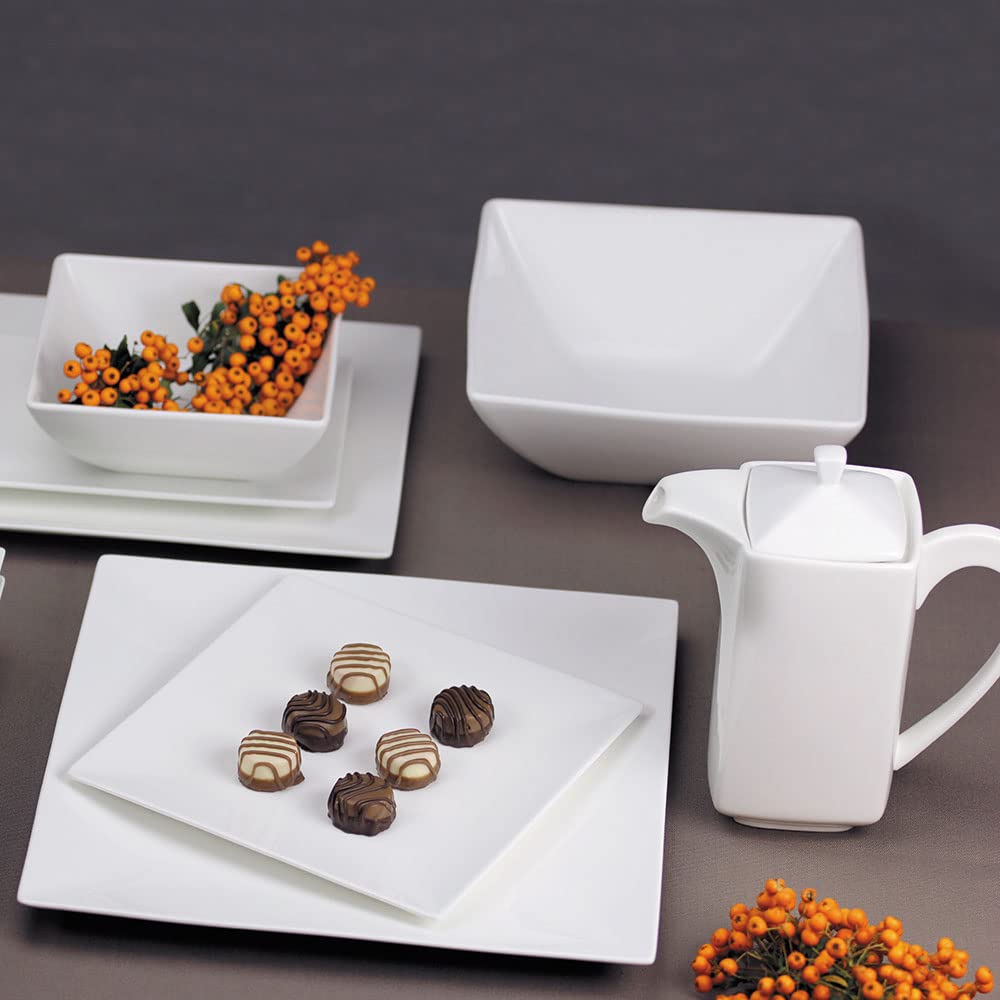 Dajar Porto Bol 14 cm, Porcelaine, Blanc, 14 x 14 x 5,6 cm