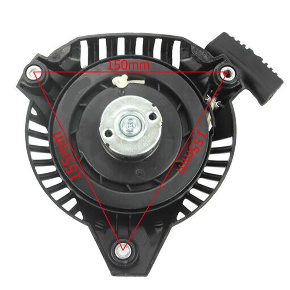 Compatible con cortacésped DG99, Cuerda de Arranque Manual, Arranque Manual inverso