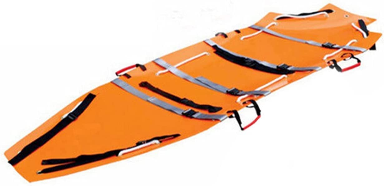 Samnuerly Stretcher Multifunctional Roll-Type Stretcher Emergency Response Equipment Temperature Resistance Low Temperature for Hospital, Clinic, Home, Sports Venues, Ambulance Capacity