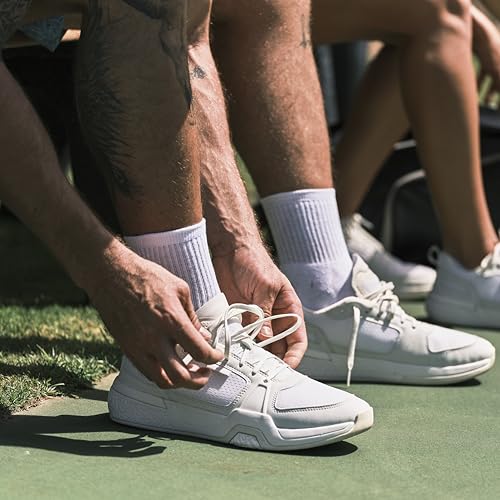 Image of OLUKAI 'Anau Men's Court Sneakers, Shoes for Tennis & Pickleball, Everyday Wear, All Day-Comfort & Support