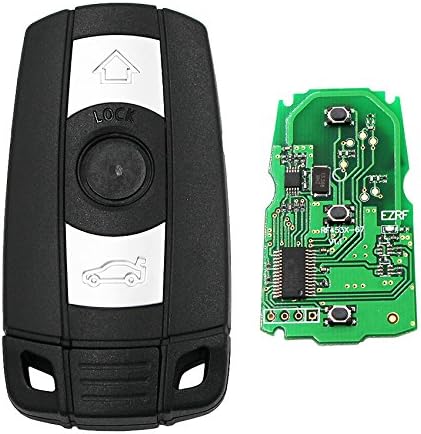 Ecusells Keyless-go Full Smart Remote Key for BMW 1 3 5 Series X5 X6 2006-2011 868MHZ ID46 Chip