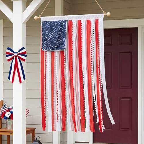 PUKUPIG 4th of July Decorations, 2.3x4.3 Ft...