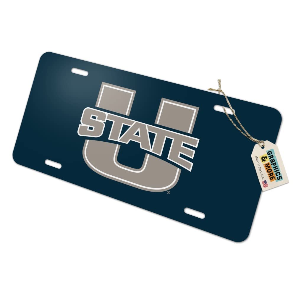 Utah State University Primary Logo Novelty Metal Vanity Tag License Plate