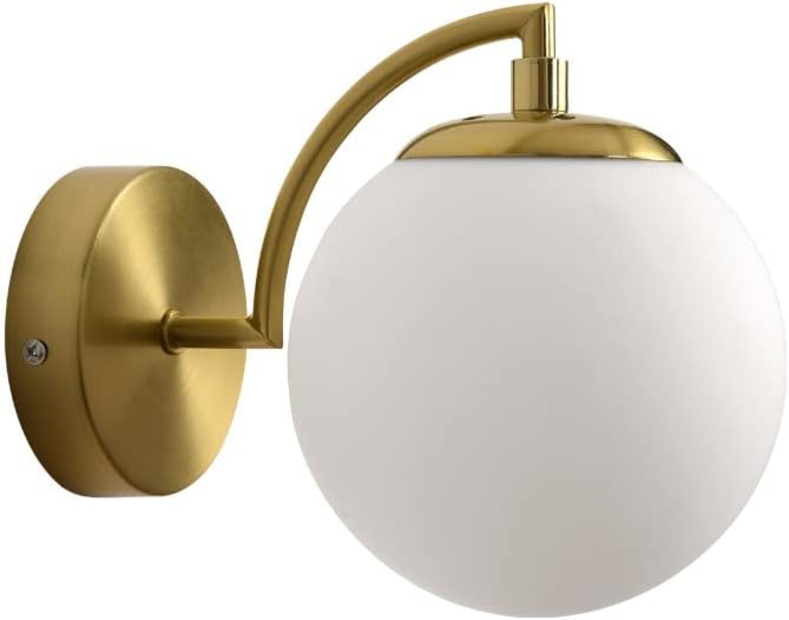 HXYSXHJUO Modern Style Wall Lamp Household Luminaire With Glass Lampshade E27 Base Lantern Indoor Mount Lighting For Background Bedroom Living Room