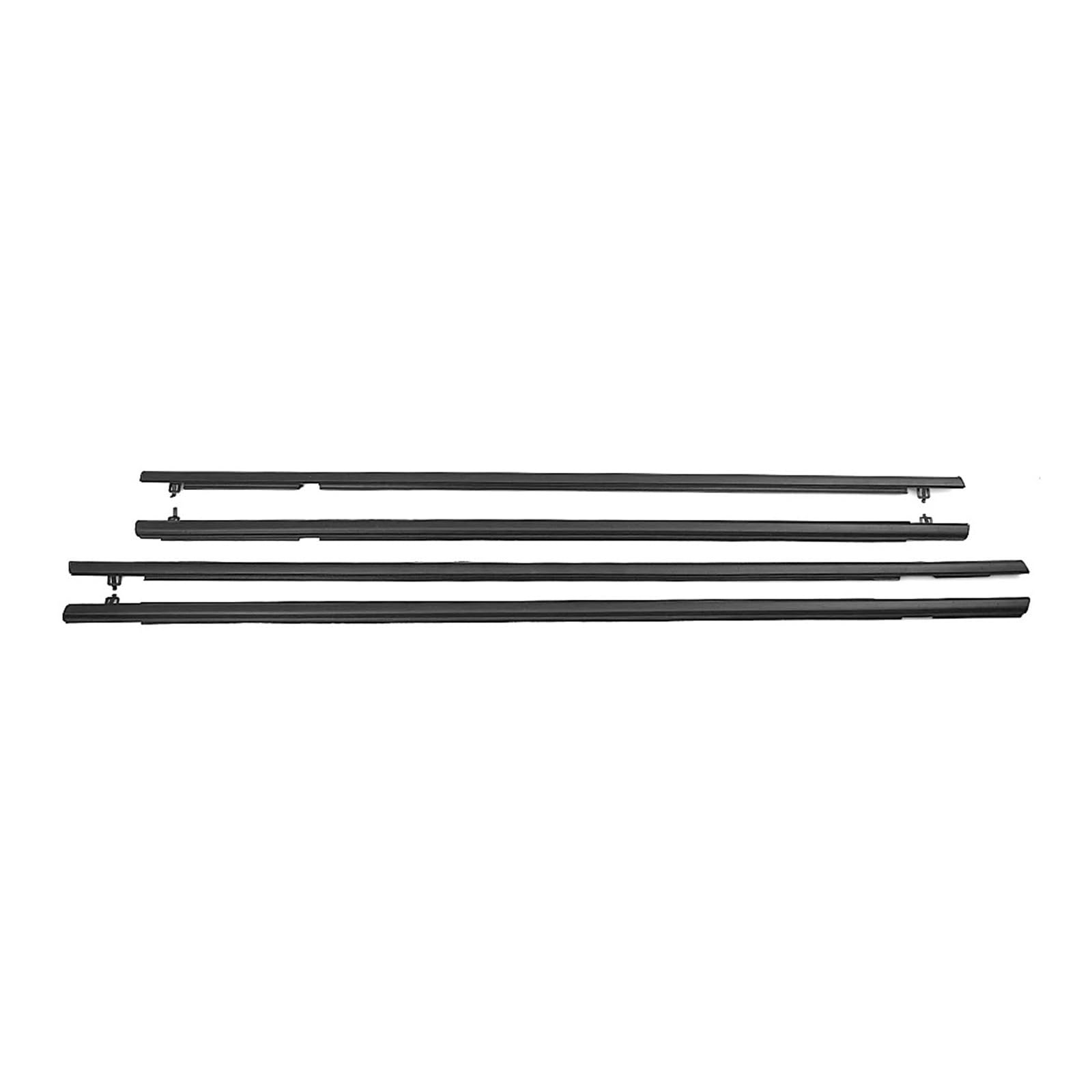 Uussup One Color Rubber Seal Weather Stripping For Civic 2006 2007 2008 2009 2020 2011 Sedan 4 Door Exterior Window Weatherstrip Seal Strip Moulding Trim Sealing Belt
