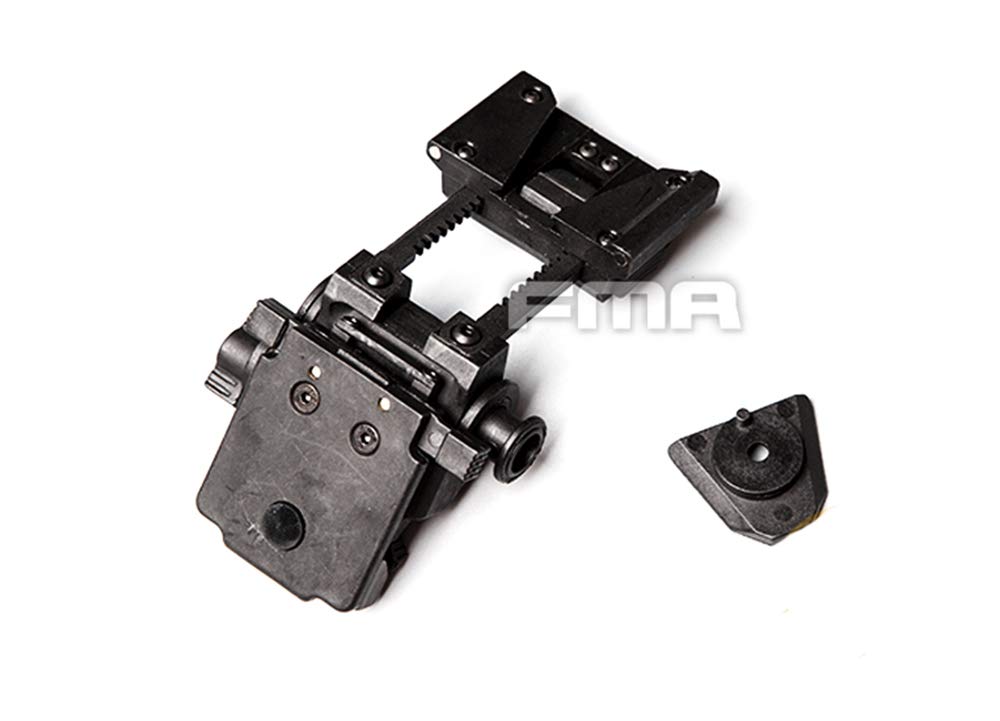 FMA Airsoft Paintball L4G24 Nero Plastica Casco NVG Mount per PVS15 PVS18 GPNVG18 Occhiali Visione Notturna
