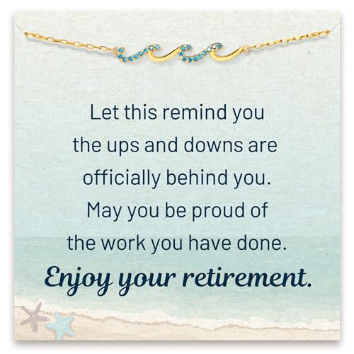 STORYJEWELLERY Retirement Bracelet - Cool Gifts for Women, Teacher & Nurse Retirement