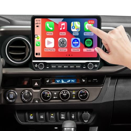 Radio para Toyota Tacoma 2016-2023 10.1" táctil QLED miniatura 1